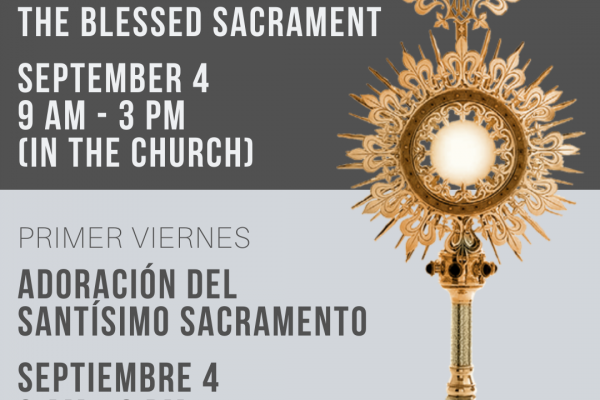 First Friday Adoration