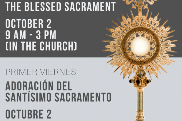 First Friday Adoration