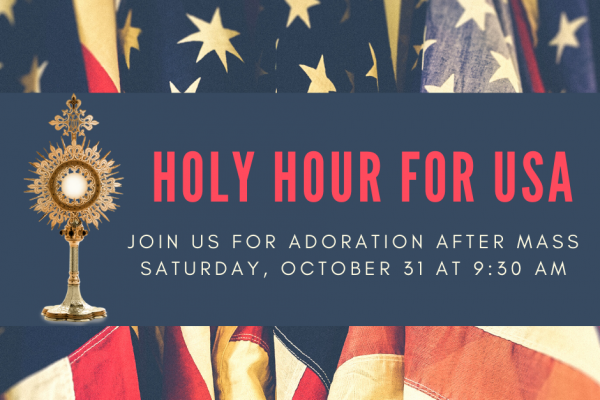 Holy Hour for USA