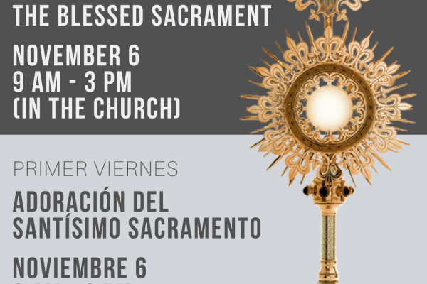 Frist Friday Holy Hour
