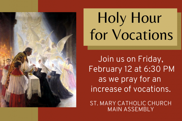 Holy Hour for Vocations
