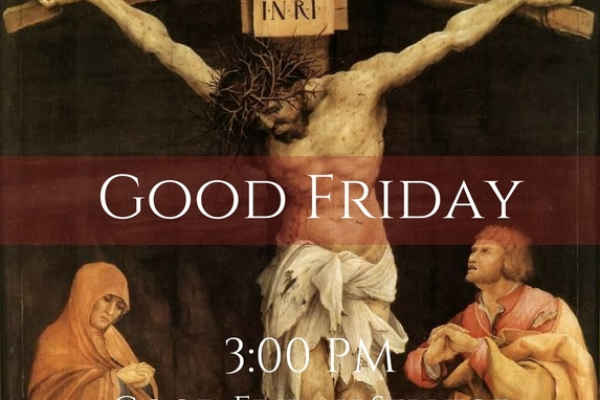 Good Friday – Passion of the Lord