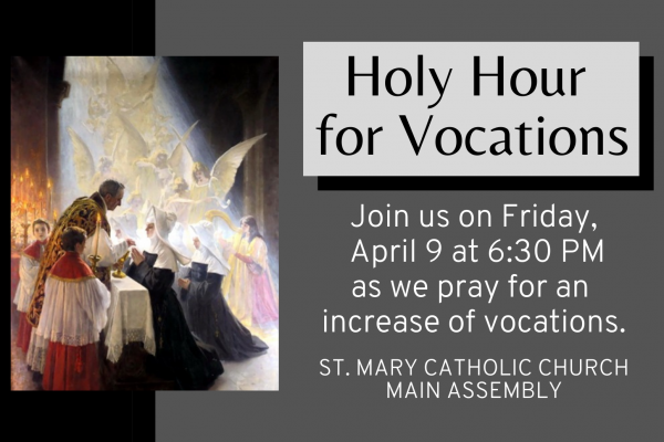 Holy Hour for Vocations