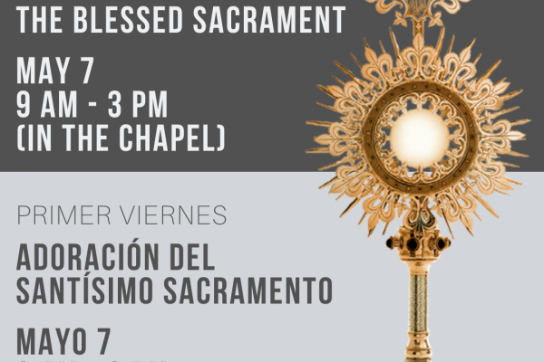 First Friday Adoration