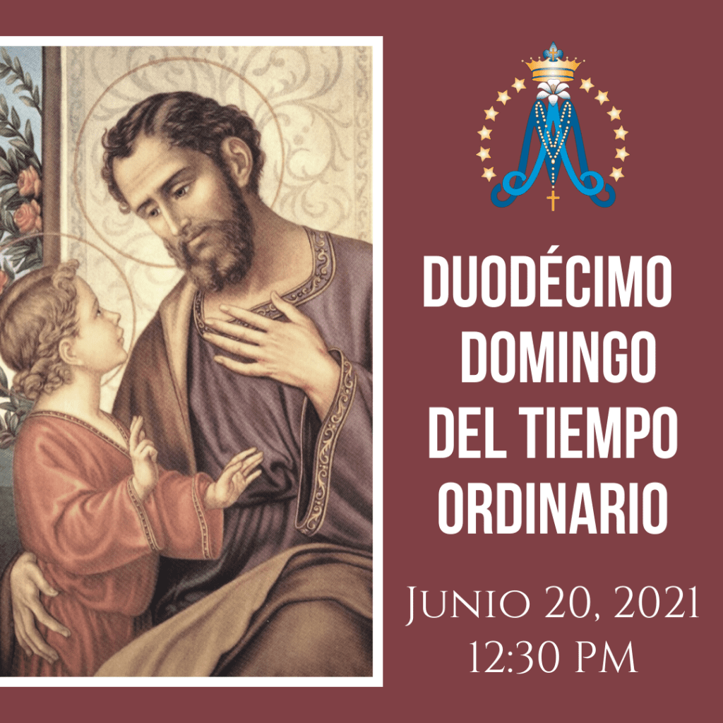 Duodécimo Domingo Del Tiempo Ordinario St Mary
