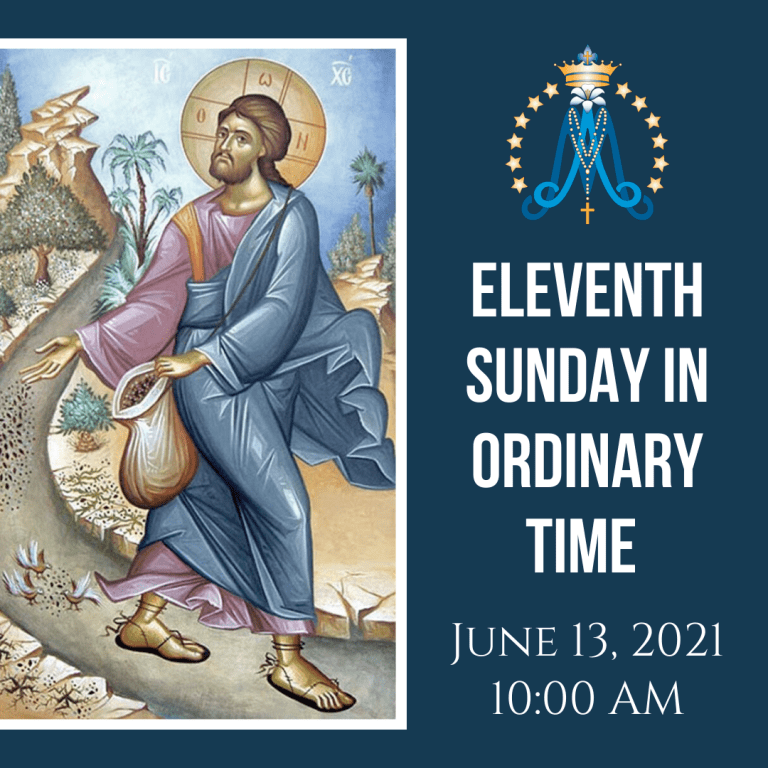 Eleventh Sunday in Ordinary Time St. Mary