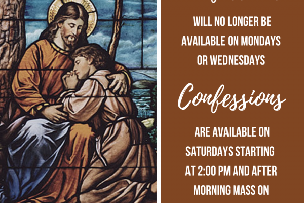 Confession Times