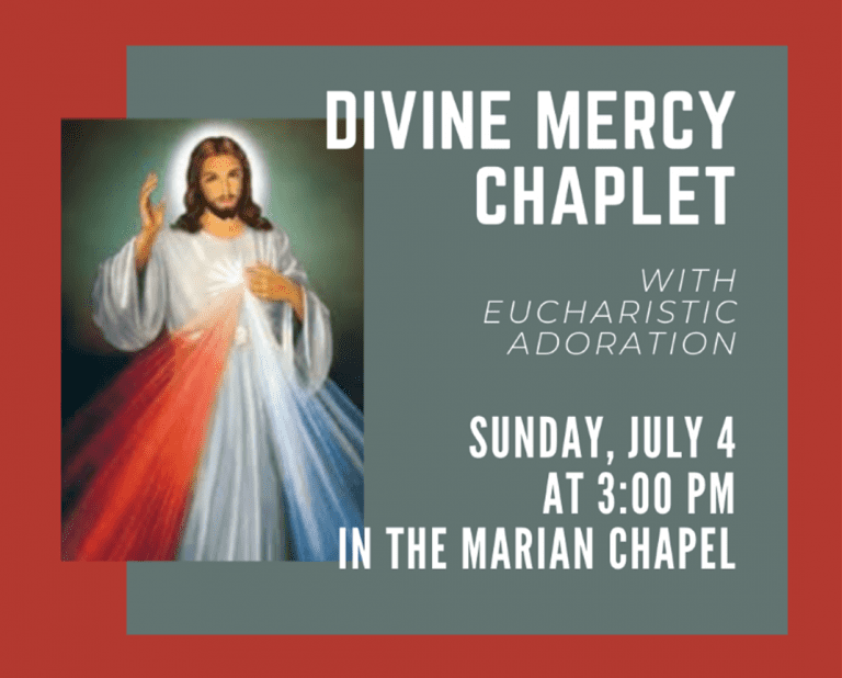 Divine Mercy Chapet - St. Mary