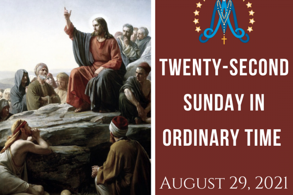 Twenty-Second Sunday in Ordinary Time