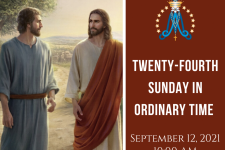 Twenty-Fourth Sunday in Ordinary Time