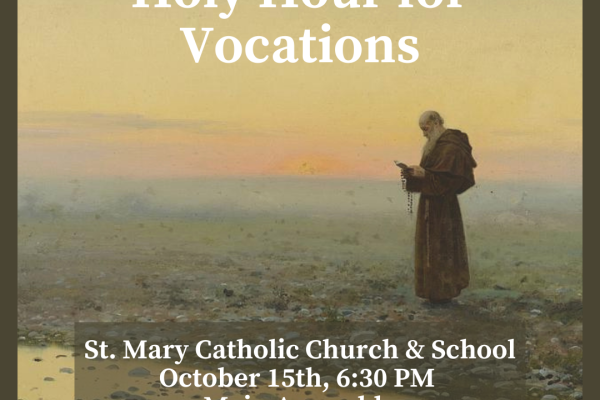 Holy Hour for Vocations