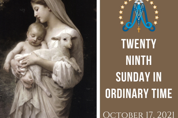 Twenty-Ninth Sunday in Ordinary Time