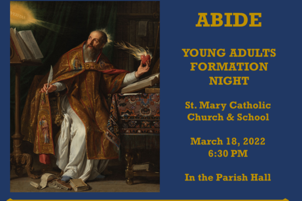 Young Adult Formation Night