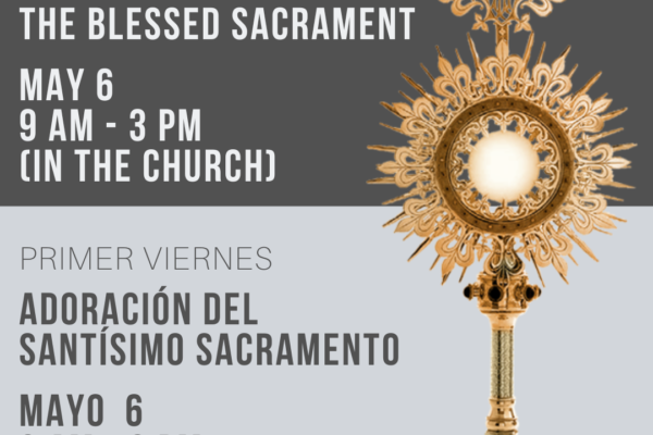 First Friday Adoration