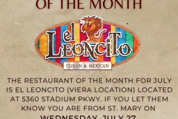 Restaurant of the Month – July