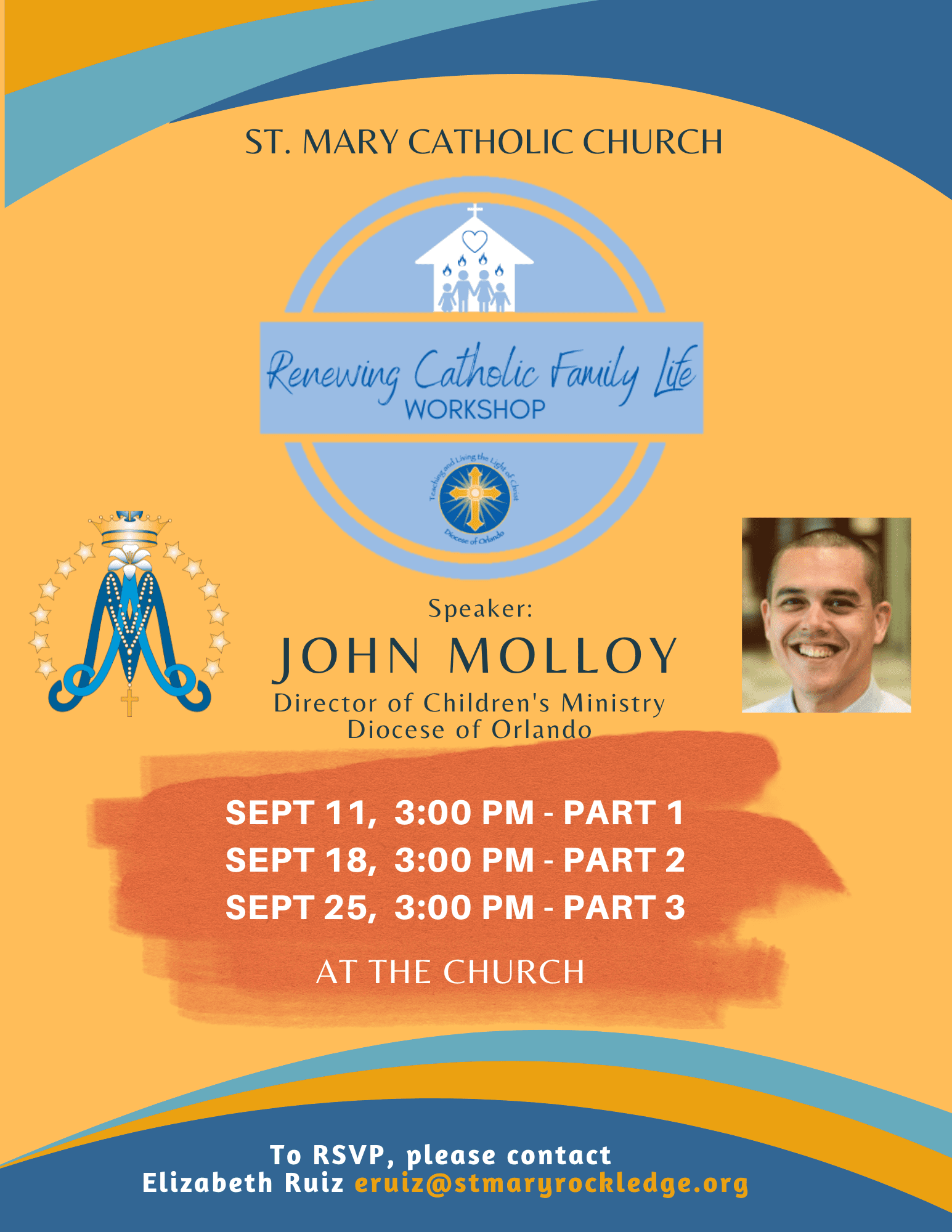 Renewing CATHOLIC FAMILY LIFE WORKSHOP - St. Mary