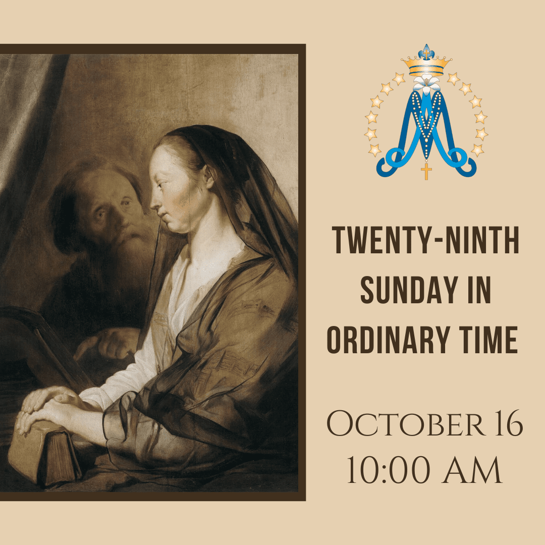 Twenty-ninth Sunday in Ordinary Time