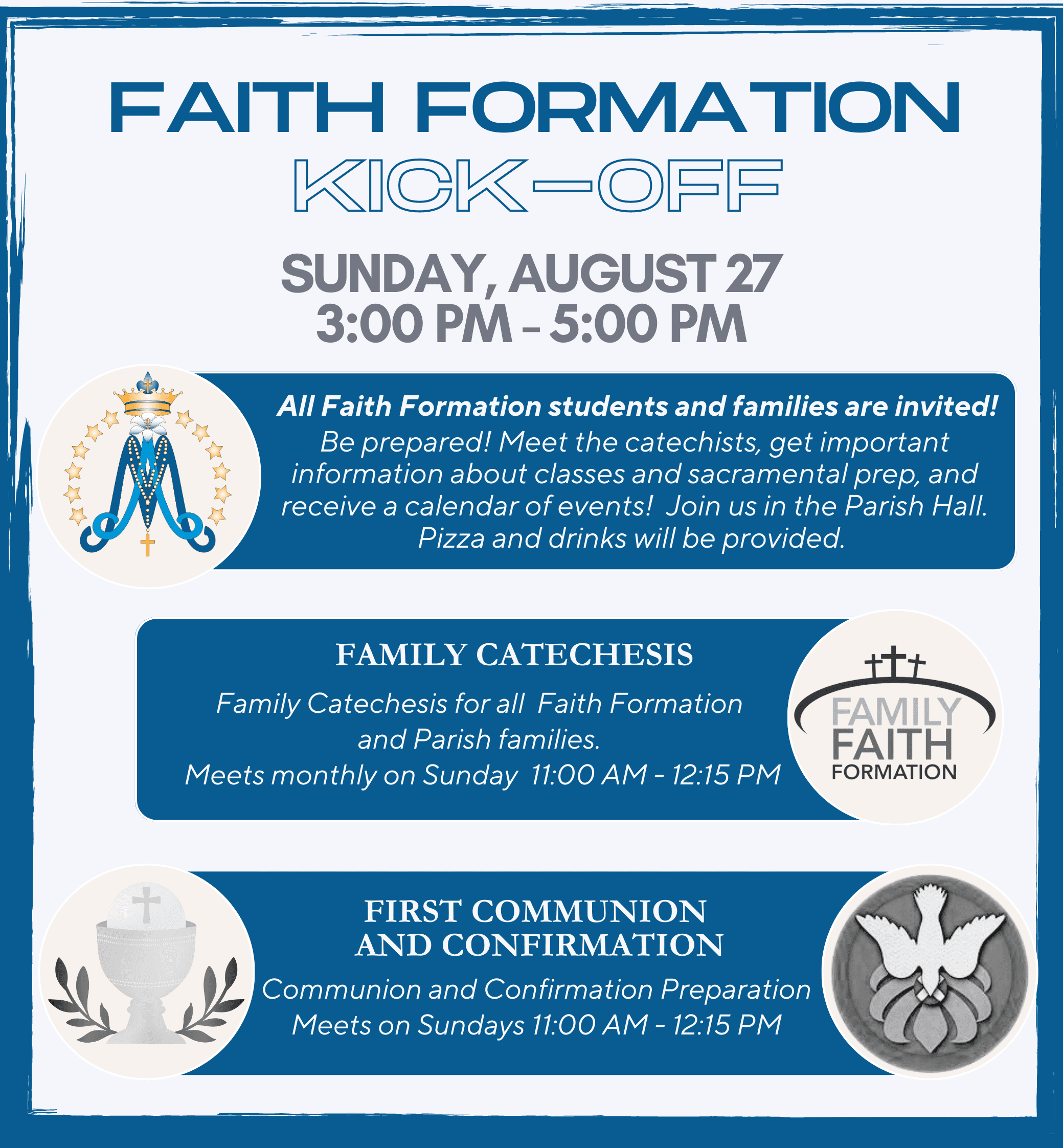 Faith Formation Kick-Off