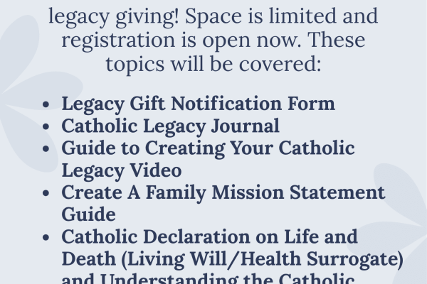 Legacy Planning Event